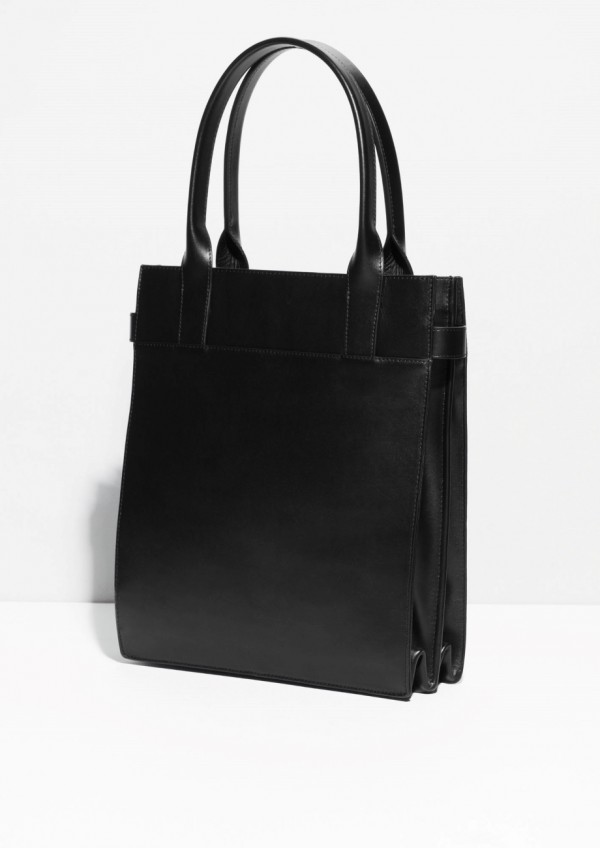 & Other Stories - structured leather tote - Dresscodes