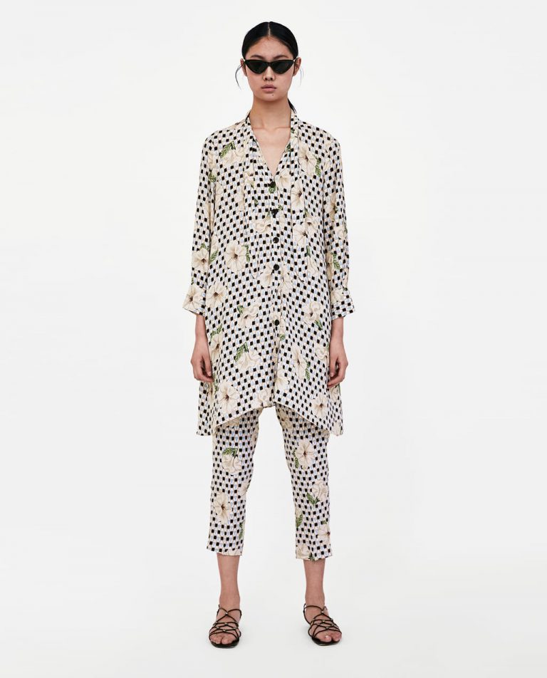 Zara - geometric print dress - Dresscodes