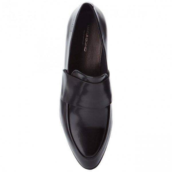 Vagabond Frances - black loafer in polido leather - Dresscodes